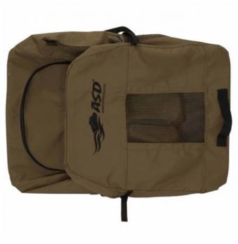 Transportabler Zwinger Stoffzwinger Quick Set Reise-Kennel Marsh Brown